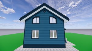 Проект 2-х этажного дома Омега 160