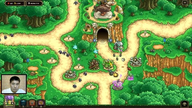 ПЕРВЫЙ БОСС | Kingdom Rush Origins [4] на сложности ветеран смотреть онлайн