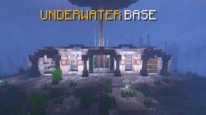 Как построить секретную подводную базу! Мир Майнкрафт! Minecraft!