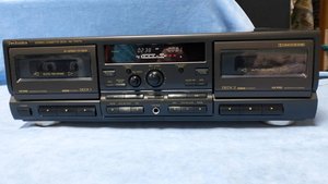 №039-Кассетная дека Technics RS-TR575, обзор работы