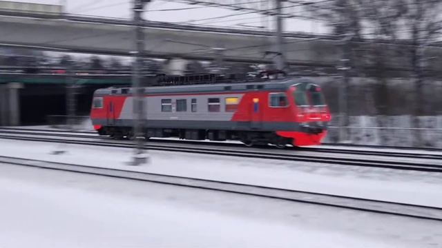 Автомотриса АЯ4Д-002 на главном ходу