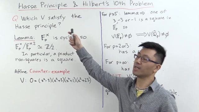 Hasse Principle and Hilbert's 10th Problem смотреть онлайн