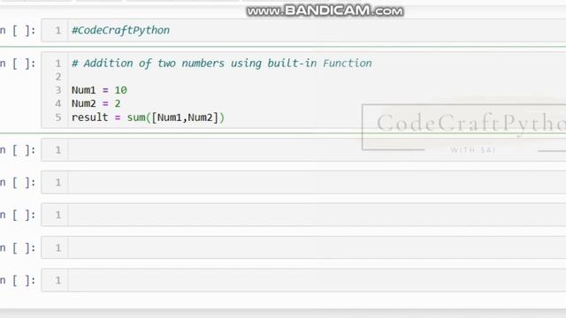 How To Add Two Numbers in Python-(Method 3)| sum function| Easy Basic Programs смотреть онлайн