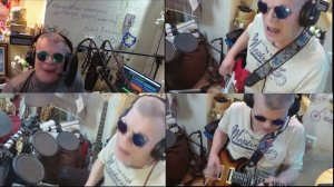 Делай рок,н,рол на каждом углу(домашний cover)