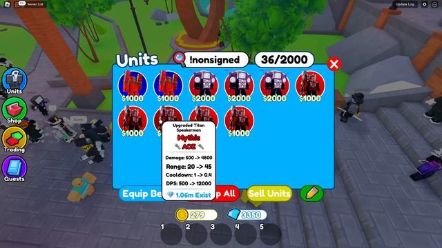 BASIC To 1 MILLION GEMS! Day 1 (Toilet Tower Defense) смотреть онлайн