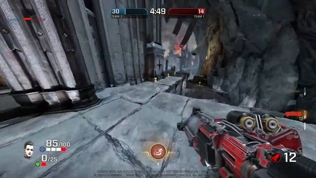 Quake Champions - Slash Gameplay TDM - Burial Chamber