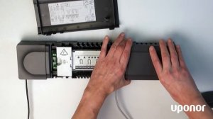 Uponor Smatrix Wave PLUS controller X-165 and Uponor Smatrix Wave slave module M-160