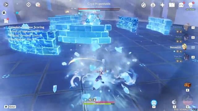 Hypostatic Symphony Cryo Hypostasis Extreme difficulty in 0:55 смотреть онлайн