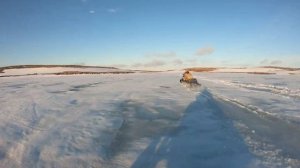 весна, из архива 2022 года. снегоход arctic cat T660 turbo st