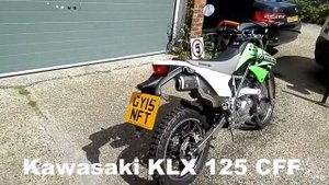 Kawasaki KLX 125 CFF walkaround