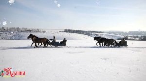 Как задорно поют!!! Песня Самарская зима. Ансамбль Калина... Russian folk song