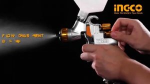 Краскопульт пневматический INGCO ASG1065