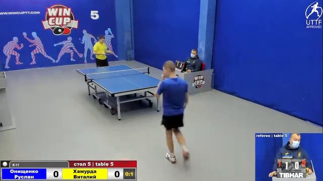 12:00 Онищенко Руслан 0-3 Хамурда Виталий cтол 5 ЮГ-2 02.01.22 смотреть онлайн
