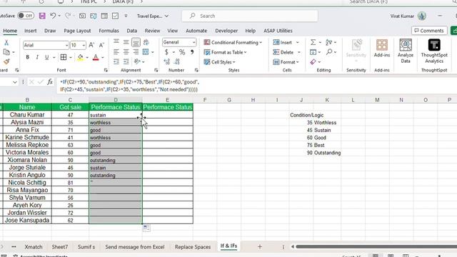 Part-154: Conquer Excel: IF vs. IFS Function (Which Should You Use?) смотреть онлайн