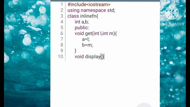 #inlinefunction c++. example how to demonstrate inline function in CPP.