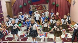Танец на 23 февраля старшая группа НАША АРМИЯ
