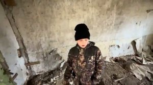 Заброшенный дом в деревне