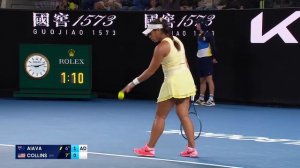 Destanee Aiava v Danielle Collins Highlights | Australian Open 2025 Second Round