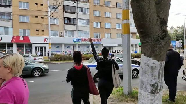 Мирный протест в Бобруйске. Милиция, отсутствует как таковая. Часть 3. смотреть онлайн