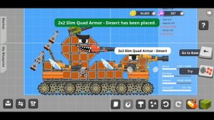 Tank Hybrid Ratte + KV 6 l super tank rumble creations ( cartoon tank assembly )