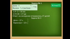 Урок 115 Математика 2 класс Решение задач в два действия