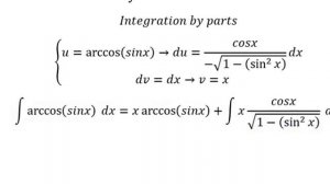 2024 MIT Integration Bee: Integral ∫ arccos(sinx) dx - Integration by parts - Techniques!!!