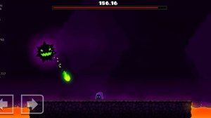 the secret Hollow Geometry dash Level 4 The Cursed Thorn