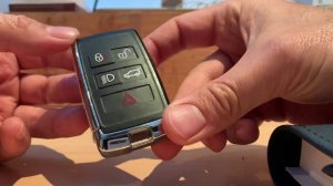 Замена батарейки электронного ключа Range Rover L460