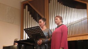 Чайковский П.И. дуэт Лизы и Полины. Исп. Александра Конева , Людмила Борисова (7.12.2019-3)