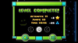 Прыгающий кубик. ► Geometry Dash #1