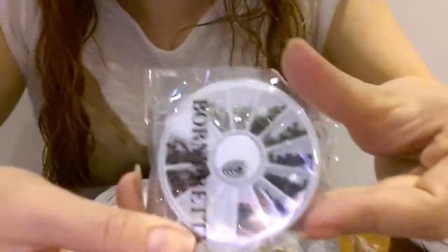 Unboxing Aliexpress nail art (pó metalizado, pérolas e stras) colar vira tempo Harry Potter смотреть онлайн