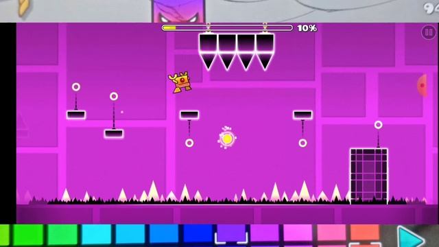 Уровни которые в 2 раза сложней официальных! 🥶🥶🥶1 часть#Geometry Dash смотреть онлайн