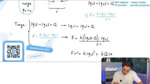 Два точечных заряда q1 и q2 находящиеся на расстоянии r = 1 м друг от друга, притягиваются - №31488