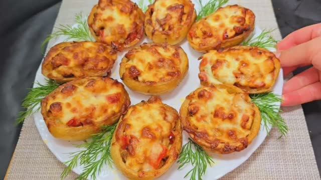 ШИКАРНАЯ ЗАКУСКА из картофеля!!! Век жививек учись!! Этот рецепт придумал гений!!