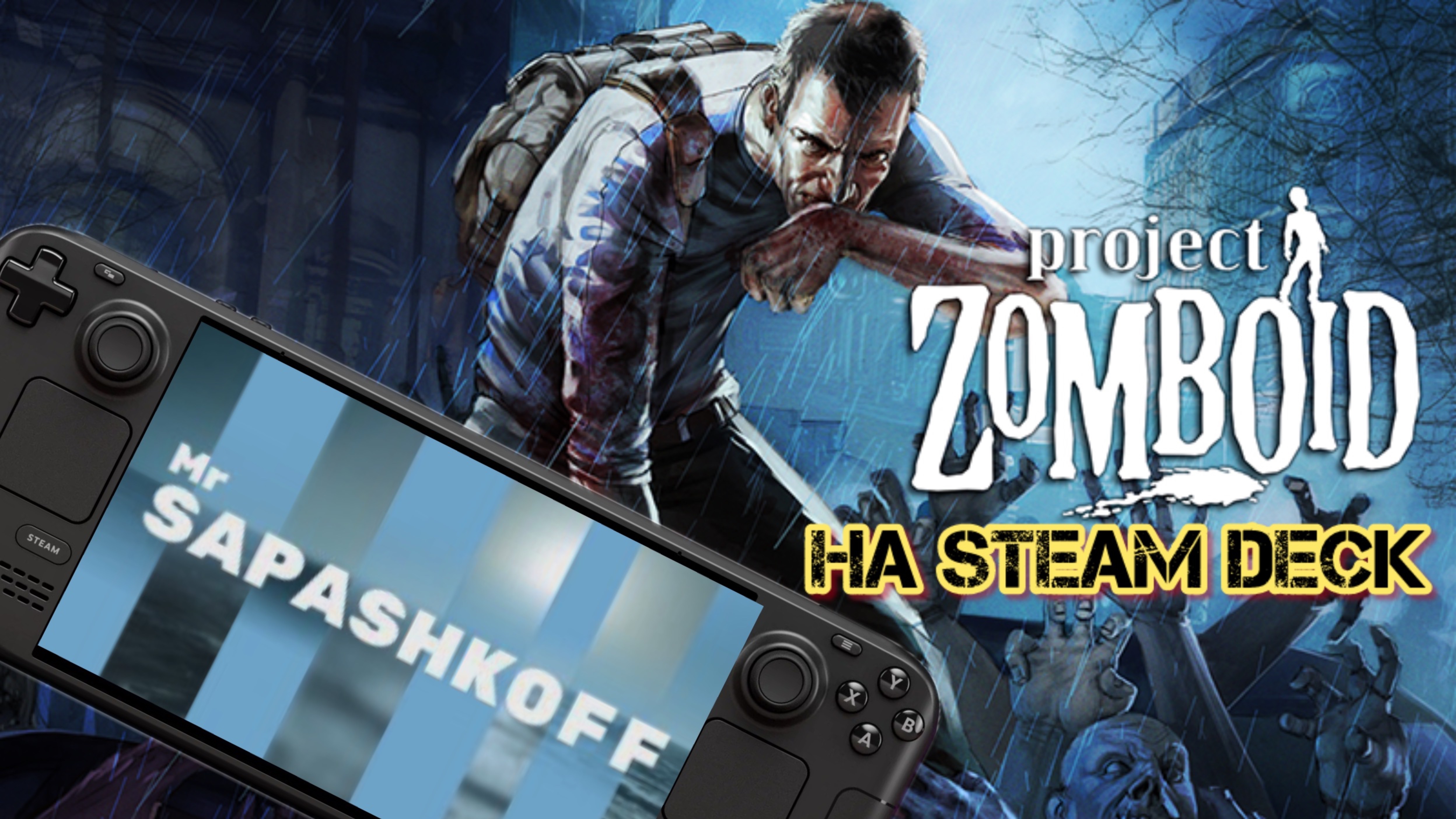 Игра Project Zomboid на Steam Deck OLED