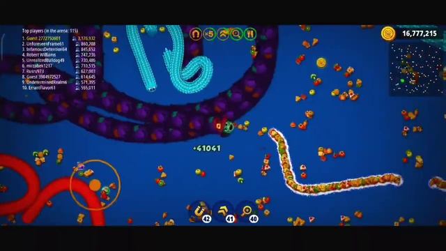 Worms Zone h4ck full trap a biggest snake top 001-SnakeGames смотреть онлайн