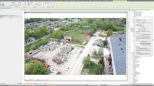 Визуализация в REVIT поверх фото