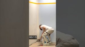 Сравнение обычного шпателя и шпателя Коршун для внутреннего угла.
