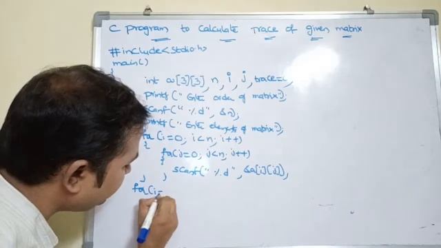 trace of a matrix program in c|SUM OF DIAGONAL ELEMENTS OF MATRIX program in c смотреть онлайн