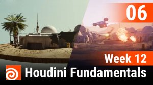 Week 12 - 006 - trailer shot setup - Houdini Fundament