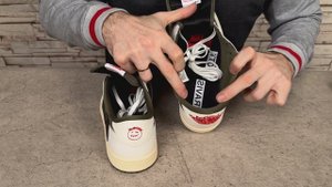 Лучшее в России, обзор кроссовок Nike Air Jordan 1 Retro Low OG SP Travis Scott Medium Olive 🔥🔥🔥