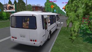 ДАЧНЫЙ МАРШРУТ ПО КАРТЕ НОВОСИБИРСК ПАЗ 4234 2023 В OMSI 2