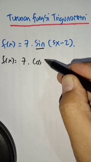 Cara Cepat Turunan Fungsi Trigonometri Sudut Sinus kelas 12 SMA смотреть онлайн