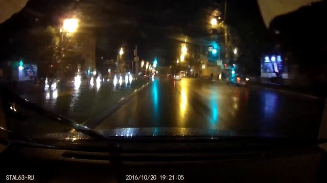 Видеорегистратор Neoline EVO Z1 - ночная съёмка смотреть онлайн