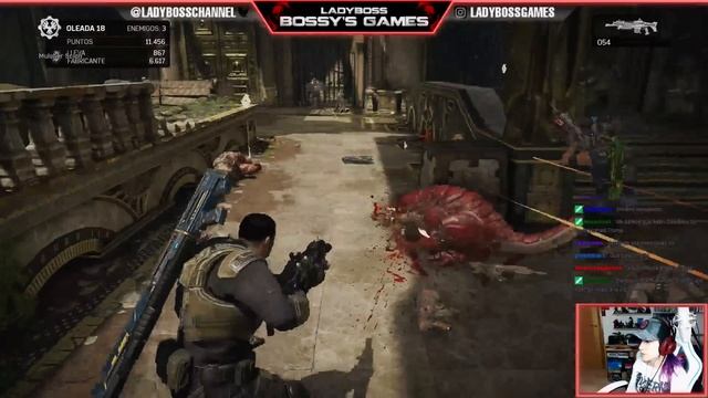 MODO HORDA EN GEARS OF WAR 4 [40 Oleadas] | Directo Twitch 21/11/16 смотреть онлайн