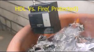 Тест оборудования HDL на огнестойкость