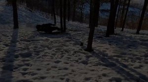 Санки в слоу мо под Riders of the Storm Снуп Дога