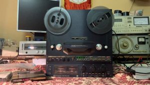 Teac X-1000R. Запись на настроенном магнитофоне.
