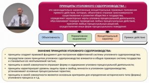 Записана обновленная леĸция "Принципы уголовного судопроизводства. 1 часть"
