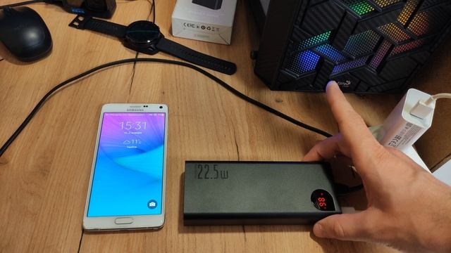 Обзор повербанка Baseus 20000mAh 22.5W лучший повербанк